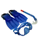 Set de Juguete de Playa Ecology Azul (Morral / Careta / Chapaleta Y Snorkel)
